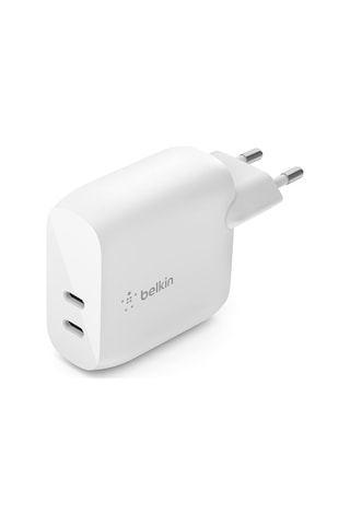 Belkin Çift 20w Usb-c Pd Duvar Şarj Cihazı 40w