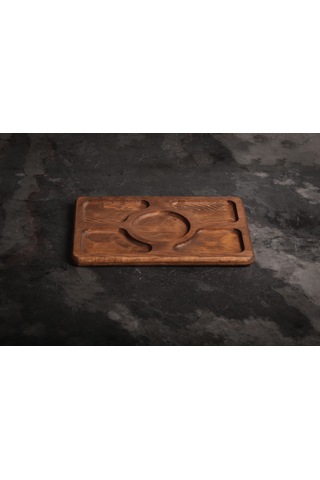 Sammwood 5 Bölmeli Çerezlik&şekerlik