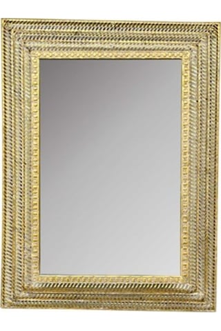 Vitale Doru Gold Duvar Aynası 80 Cm Ak.Gb0020 Altın