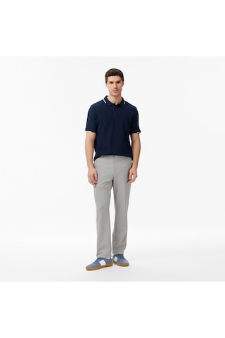 Nautica Erkek Gri Regular Fit Su İtici Pantolon Düz P57219t Gri