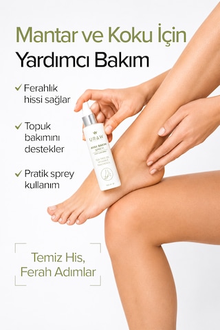 Ferahlık & Koku Kontrolü Ayak Bakım Spreyi 100 Ml