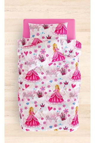 Mulberry Prenses Genç Nevresim Takımı 160 x 220 Pembe