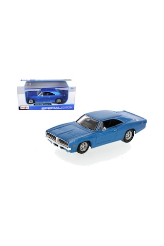 Maisto Dodge Charger R/t 1969 Mavi 1/25 Model Araba
