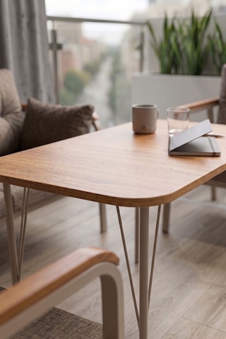 Ekon Serisi 1. Sınf 2+1+1 Ve 1 Adet Orta Sehpa 2 Yastıklı Cappucino İskeletli Bahçe Balkon Oturma Koltuk Takımı Cappucino İskelet Cappucino Minder