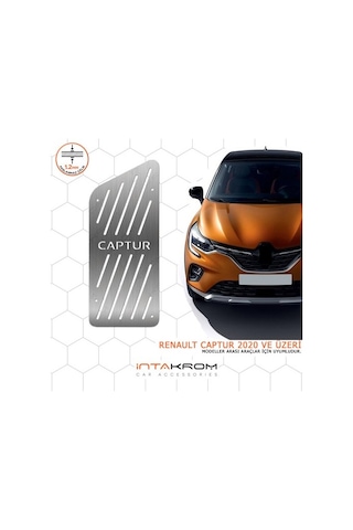 Renault Captur Krom Ayak Dinlendirme Pedalı 2020 Ve Üzeri
