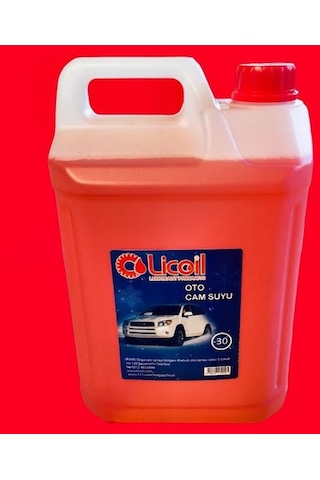 Licoil Yazlık Parfümlü & Şampuanlı Mis Kokulu Cam Suyu 5 L