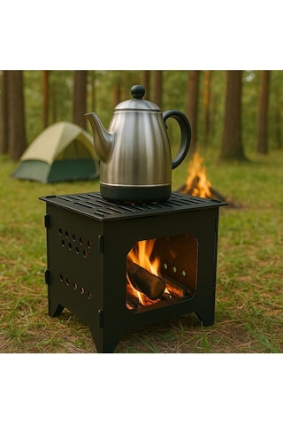 Alevra Mini Kamp Sobası ,mangal ,ateş Cukuru Diğer