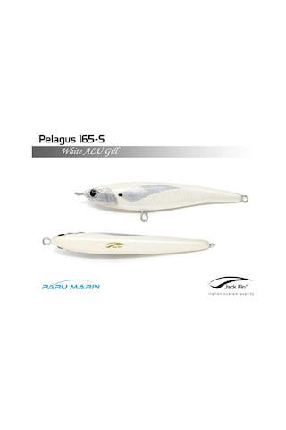 Jack Fin Pelagus 165 S Sahte Yem White Alu Gill