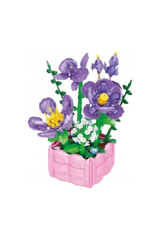 Toys E Toys Flower Studio Gül Çiçek Yapı Blok Seti 550 Parça 9109a