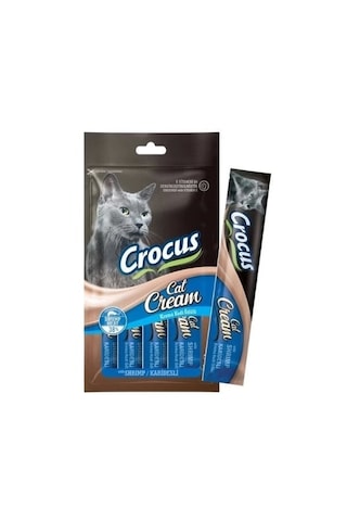 Crocus Karidesli Sıvı Kedi Ödül Maması 4 x 15 G Crocus Karidesli Sıvı Kedi Ödül Maması 4 x 15 G