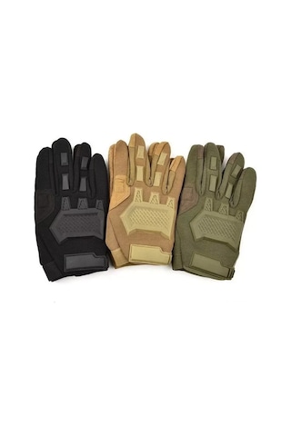 Yunboo Erkekler İçin Vintage Motor Glove - Ultra İnce Lif, Isı Sağlama, Dokunmatik Ekran, El Sıkma - Kış Spor Outdoor - Yeşil/kahverengi M/l/xl
