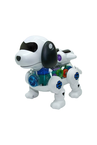 Işıklı Müzikli Robot Köpek
