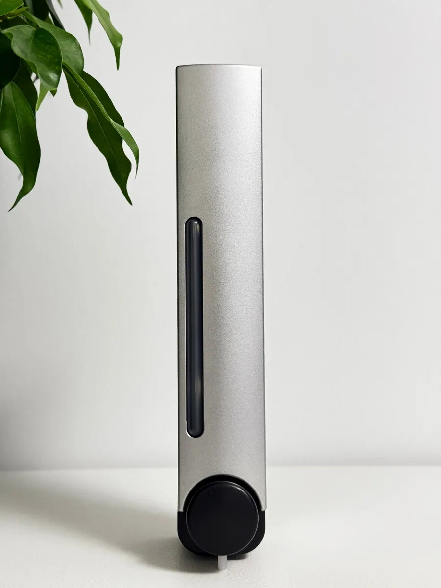 Kırıll Lapkın Banyo İçin Duvara Monte Gri Sıvı Sabunluk 268793762 Gri