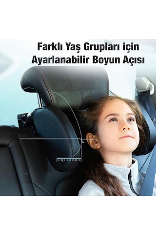 Coofbe Ergonomik Katlanabilir Araç Boyunluk Araç Yastığı Araç Kafalık Araç Uyku Yastığı Araba Seyahat Yastığı