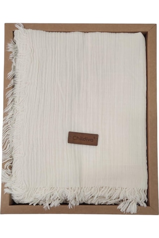 Babydoll Battaniye Bebese İki Kat Bej-11157 Bej