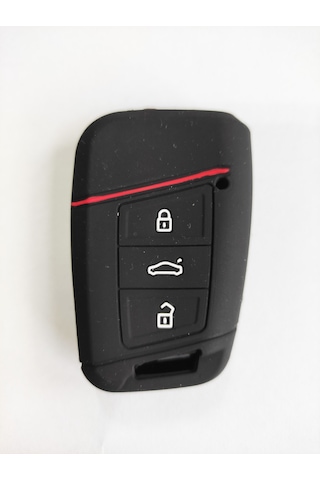 Volkswagen Anahtarsız Çalıştırma Passat Uyumlu B8 Siyah Anahtar Kılıfı