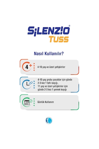 Sılenzıo Tuss Oksuruk Surubu 100 Ml