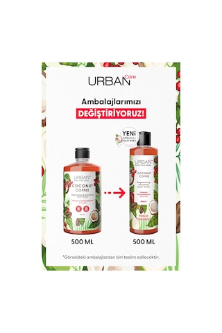Urban Care Coconut Coffee Yenileyici ve Pürüzsüzleştirici Duş Jeli 500 ML
