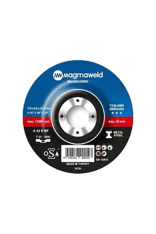 Magmagrind Taşlama Taşı 115 X 6.0 X 22 Mm - 1 Adet