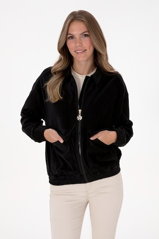 U.s. Polo Assn. Kadın Siyah Dokuma Mont 50313095-vr046 Siyah