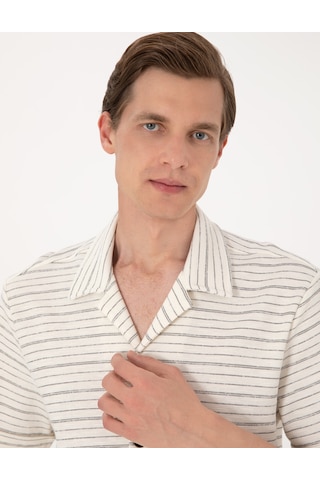 Pierre Cardin Erkek Bej Gömlek Örme 50303892-vr011 Bej