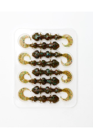 Fubelo Fubelorm 6 Cm Kokulu Silikon Balık 8 Pcs Naturel