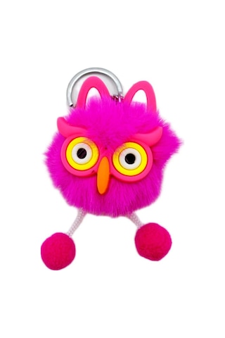 Kızılkaya Peluş Ponpon Anahtarlık Baykuş Ve Lemur Figürlü 2410124 1 Adet Gko Altın