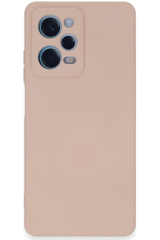 Cosmotex Newface Xiaomi Redmi Note 12 Pro 5g Kılıf Nano İçi Kadife Silikon - Pudra