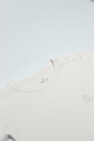 Bistyle Organik Natural Basic Style Yarım Kol Body Bs17103 Ekru