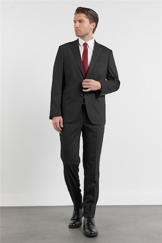 İmza Siyah Mono Yaka 6 Drop Comfort Fit Tam Astar Esnek Takım Elbise 1001260161