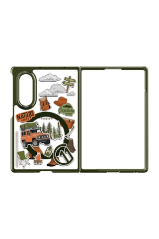 Samsung Galaxy Uyumlu Z Fold8 Magnet Kılıf (Maceracı)
