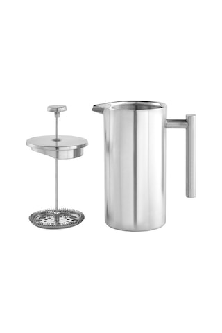 Pazly 304 Paslanmaz Çelik Fransız Basınçlı Cezve Seti - 1000ml, 800ml, 350ml - Kahve Çay İçin Mükemmel