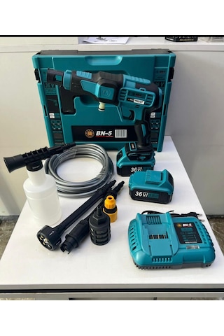 Melzohome 36 Volt Şarjlı Araç Yıkama Çift Nataryalı