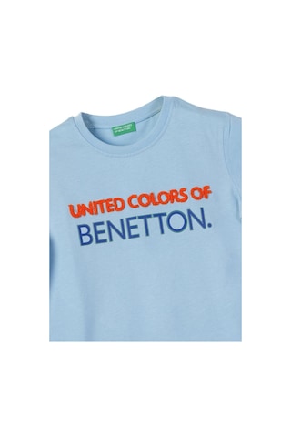 United Colors Of Benetton Erkek Çocuk Lacivert T-shirt Bnt-b21361 Mavi