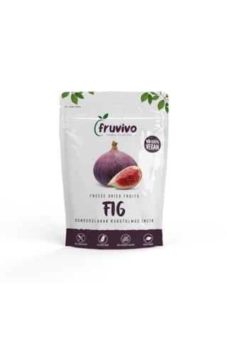 Dondurularak Kurutulmuş İncir 30 Gr, %100 Vegan, Glutensiz