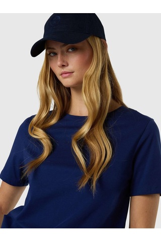North Sails Kısa Kollu Kadın T-shirt-33528 Mavi