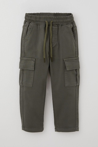 Breeze Erkek Çocuk Pantolon Kargo Cepli Beli Lastikli 1.5-5 Yaş, Haki Yeşil Haki Yeşil