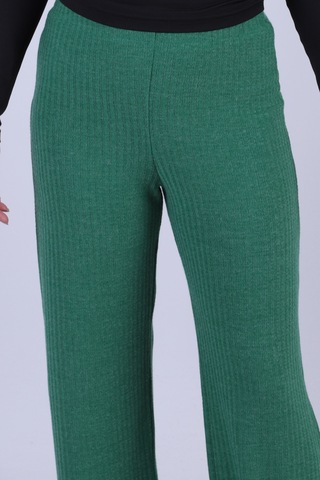 Armonika Kadın Yeşil Yumuşak Dokulu Likralı Pantolon Arm-26k001090