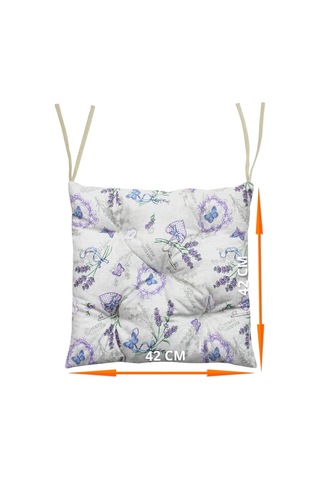 Matex Matex Homely 42x42 Cm Sandalyeler İçin 4'lü Yastık Seti 444639677 Açık Gri