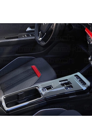 Opel Mokka Vites Etrafı Piano Black Konsol Uyumlu Tpu Koruyucu 20