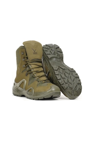1490 Vogel Fermuarsız Waterproof Haki Askeri Bot Haki