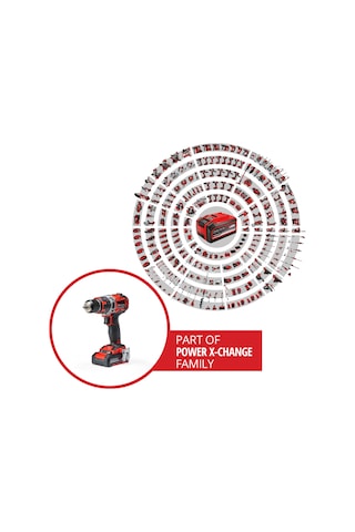 Einhell TP-CD 18/50 Li-i BL Kit (2x2,0Ah) Çift Akülü Darbeli Vidalama - 4513940
