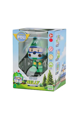 Polı Mrt-688 Sesli Ve Işıklı Büyük Transforming Robot Helly -necotoys