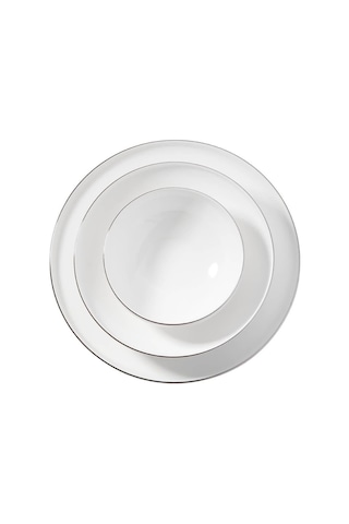 Korkmaz Diana Collection 60 Parça Platin Yemek Takımı