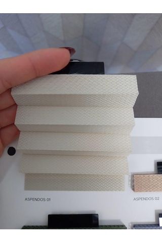 As Perde Kalın Kumaş Plise Perde Cam Balkon Pvc Uyumlu