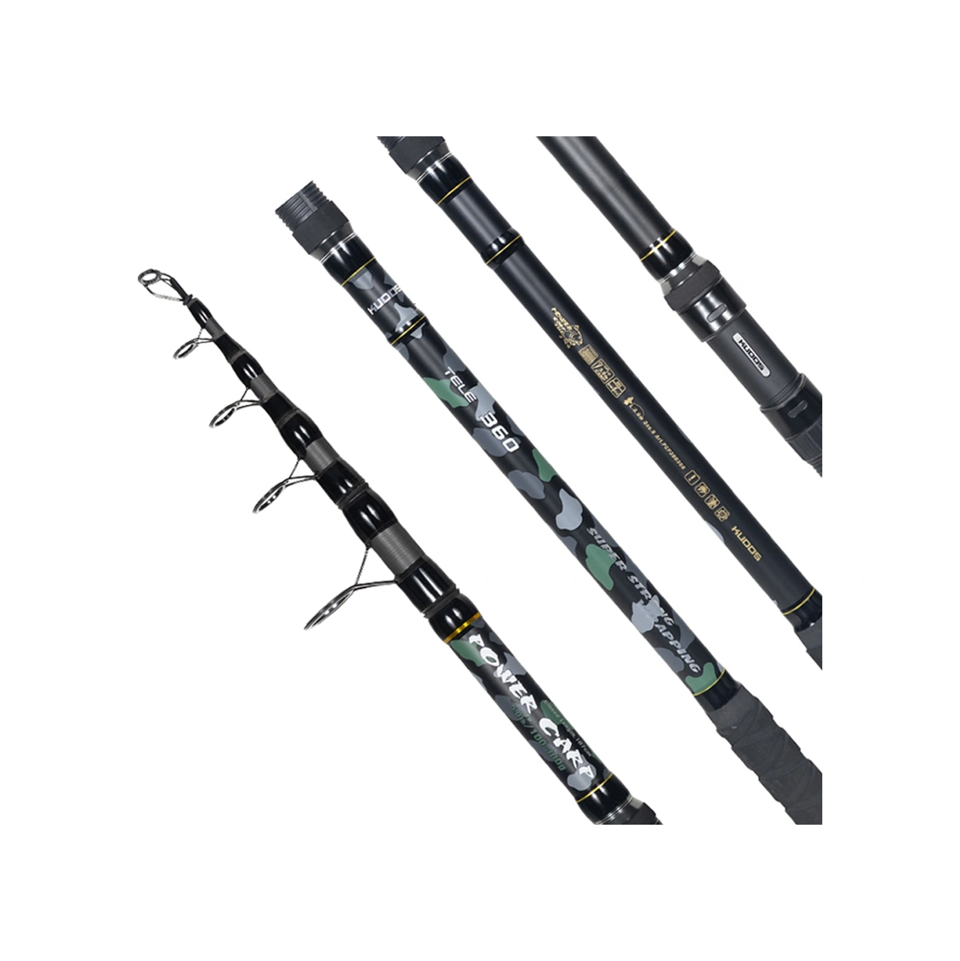 Kudos Power Carp 360 Cm 100-300 Gr Tele Sazan Kamış