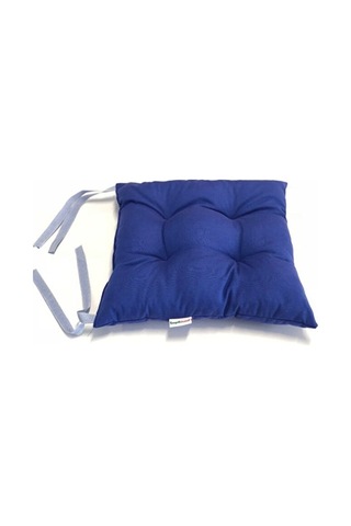 Amerikan Servis Ekose Mavi 6lı Supla Ve Runner Set Ve 6 Adet Pamu Mavi