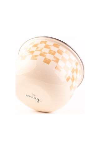 Beige Emaye Karıştırma Kabı 24cm - 4lt Bej