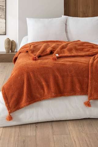 Puffy Wellsoft Battaniye - Kiremit 160x200 Ölçü / Ebat