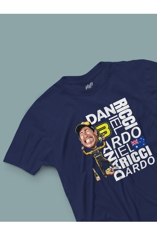 Fnbx Daniel Ricciardo Style T-shirt Lacivert